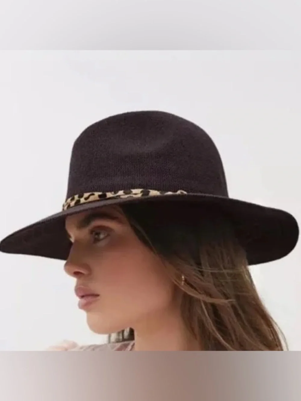 NWT Wyeth Spencer Trimmed Fedora Hat.